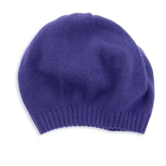 Cashmere knit beret - Picture 1 of 3